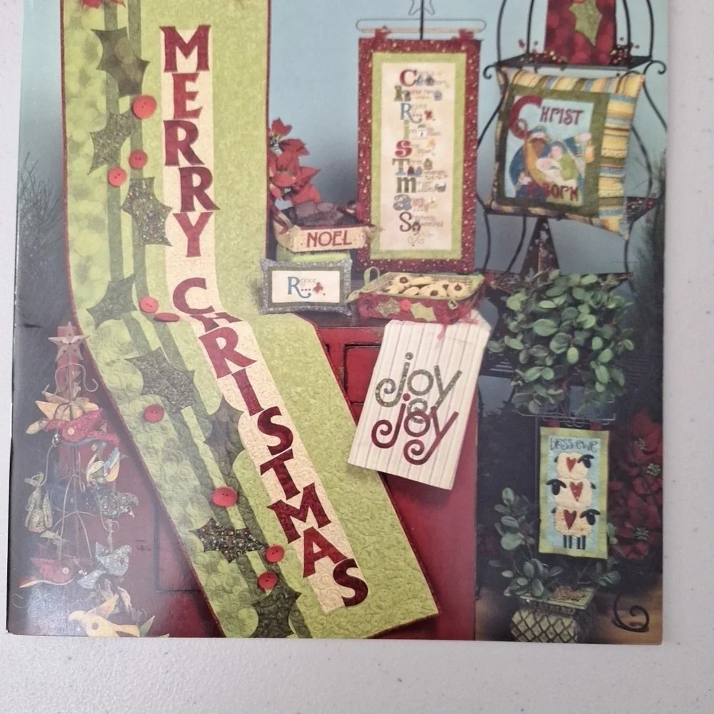 Tidings Quilt Pattern Book by Nancy Halvorsen of Art to Heart & A Melody Harvest